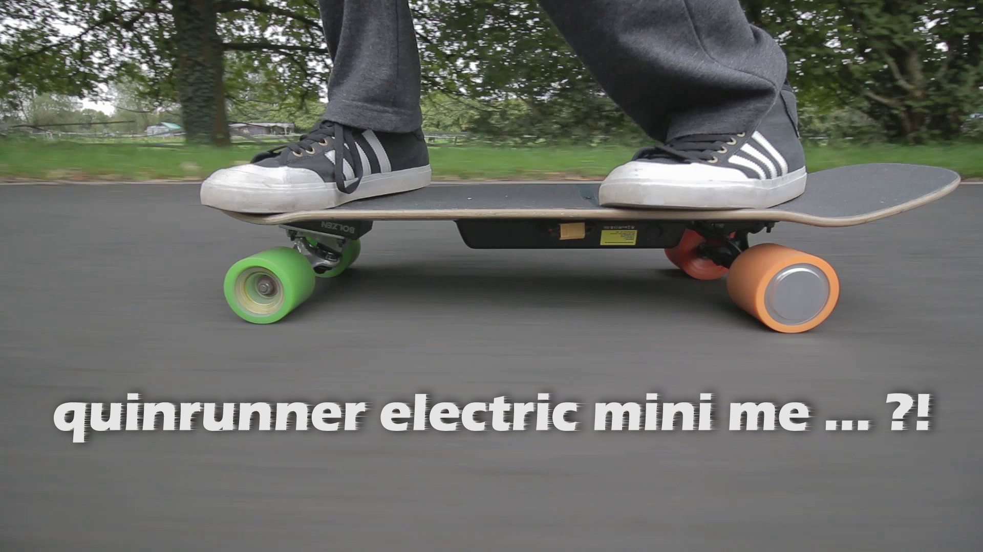 Mein modifiziertes Elektro-Skateboard